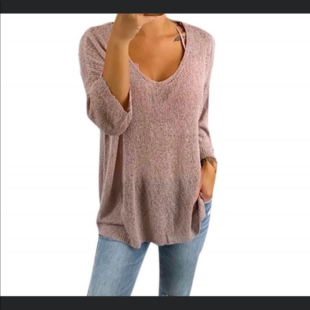 Blush sweater